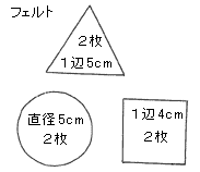 型抜きパズルの型紙イメージ1