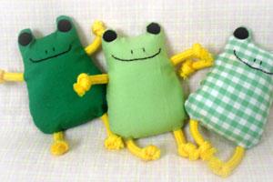 かえるのにぎにぎ