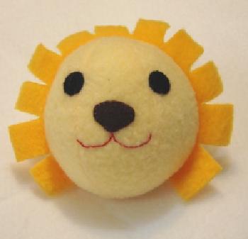 ライオンの布ボール