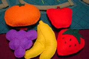 くだものと葉っぱ